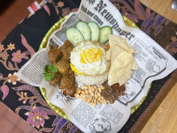 Nasi Lemak Beef Rice / 椰浆牛饭